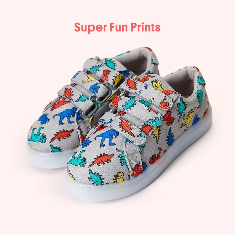 FabKids Kids Sneakers Boys Girls White Shoes Low Top Lace Up Footwear for Toddler Little Kid Big Kid