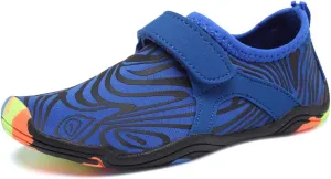 FANTURE Girls & Boys Water Shoes Lightweight Comfort Sole Easy Walking Athletic Slip on Aqua Sock(Toddler/Little Kid/Big Kid)