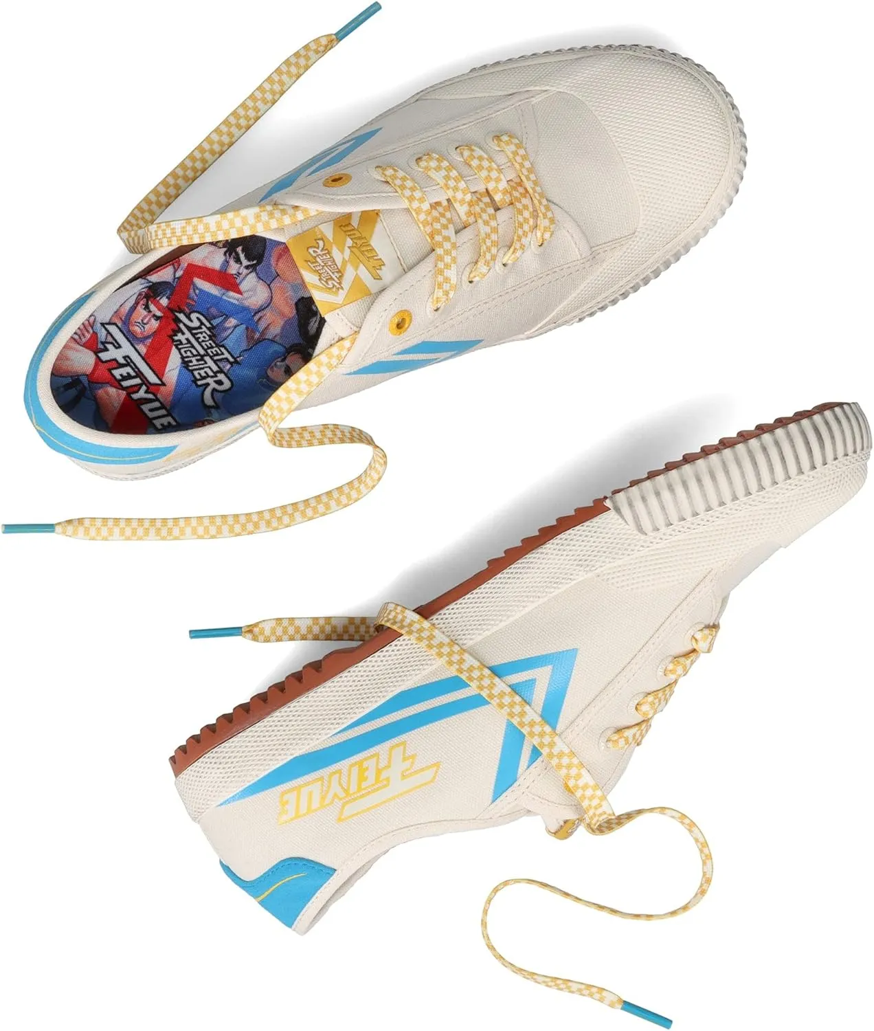 FEIYUE Fe Lo Street Fighter Special Edition Fighter Shoes, Unisex Low Top Classic Laces Sneaker