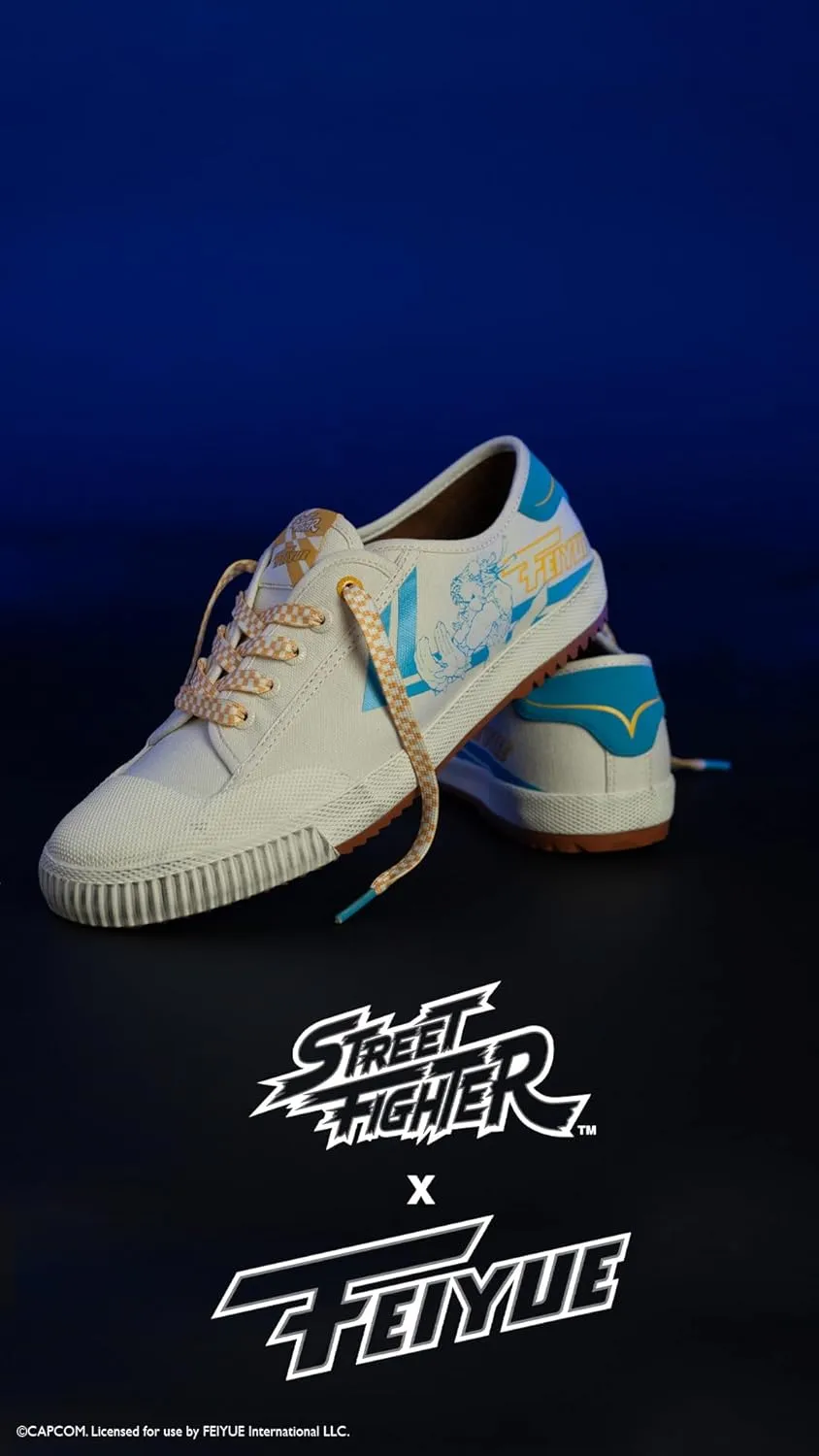 FEIYUE Fe Lo Street Fighter Special Edition Fighter Shoes, Unisex Low Top Classic Laces Sneaker