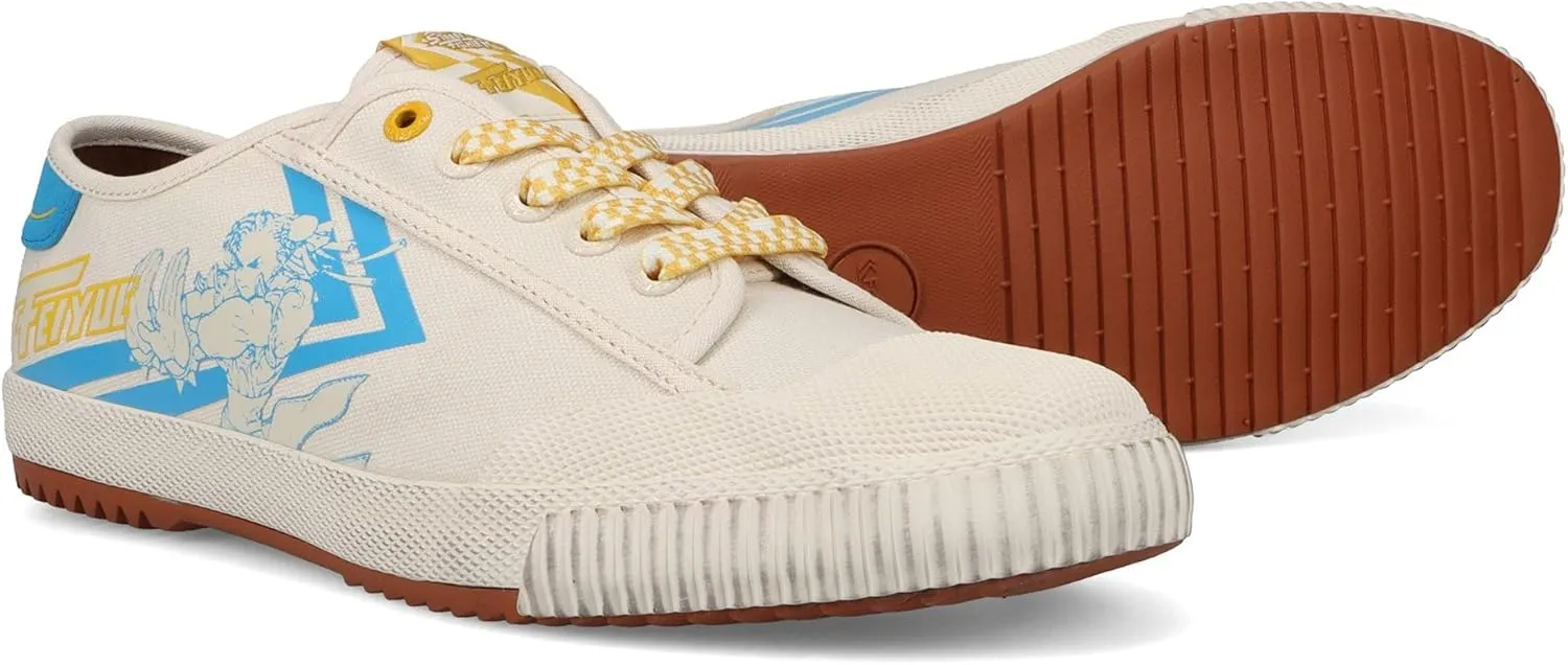 FEIYUE Fe Lo Street Fighter Special Edition Fighter Shoes, Unisex Low Top Classic Laces Sneaker