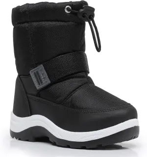 Felabo Toddler Snow Boots for Boys Girls Water Resistant Warm Winter Boots with Non Slip Sole Easy On Side Zipper Closure (Toddler/Little Kid)