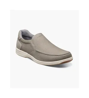 Florsheim - Lakeside Canvas Moc Toe Slip On - Grey