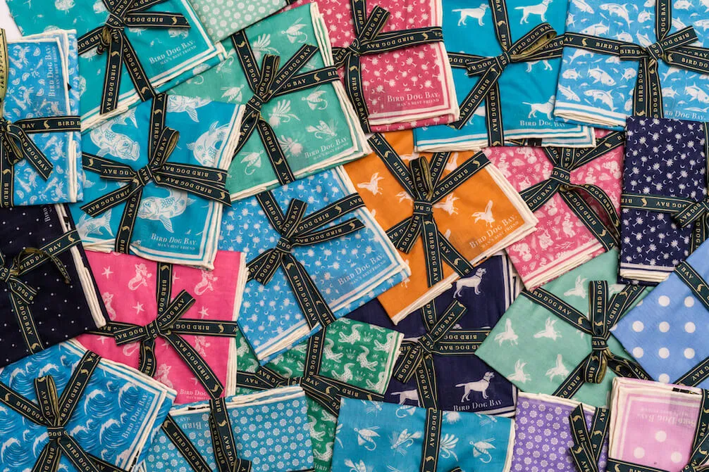 Flower Cotton - International returns Pocket Square Power: Seamless support Mint