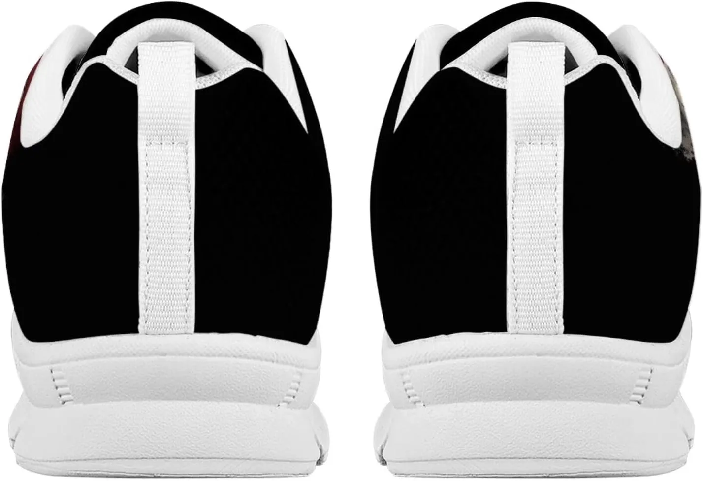 Forchrinse Cute Jean Cat with Green Eyes Women's Walking Running Shoes Slip on Easy Sneaker Sports Causal Athletic Shoes