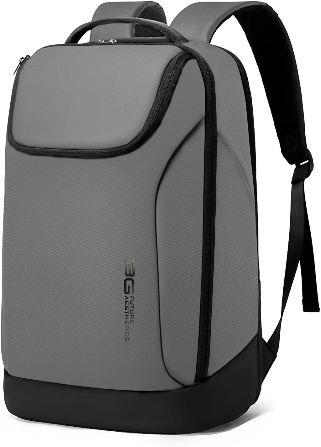 FUTURE AESTHETICS Business Smart Backpack Waterproof for women,men,Fight Approved Durable Backpack suitable as overnight and travel backpack (Grey)