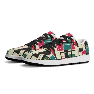 Geometry v2 Low Top Leder Sneaker für Herren