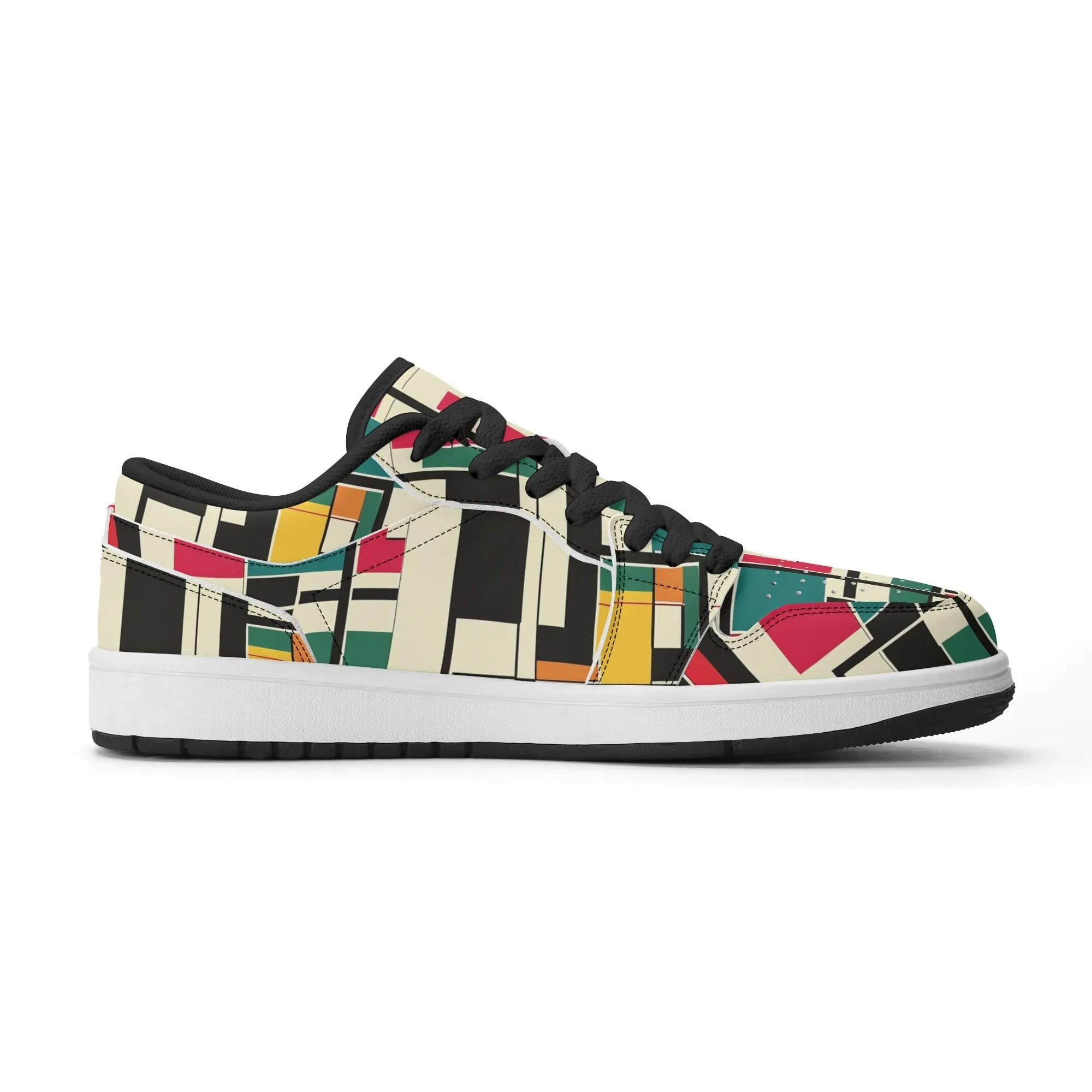 Geometry v2 Low Top Leder Sneaker für Herren