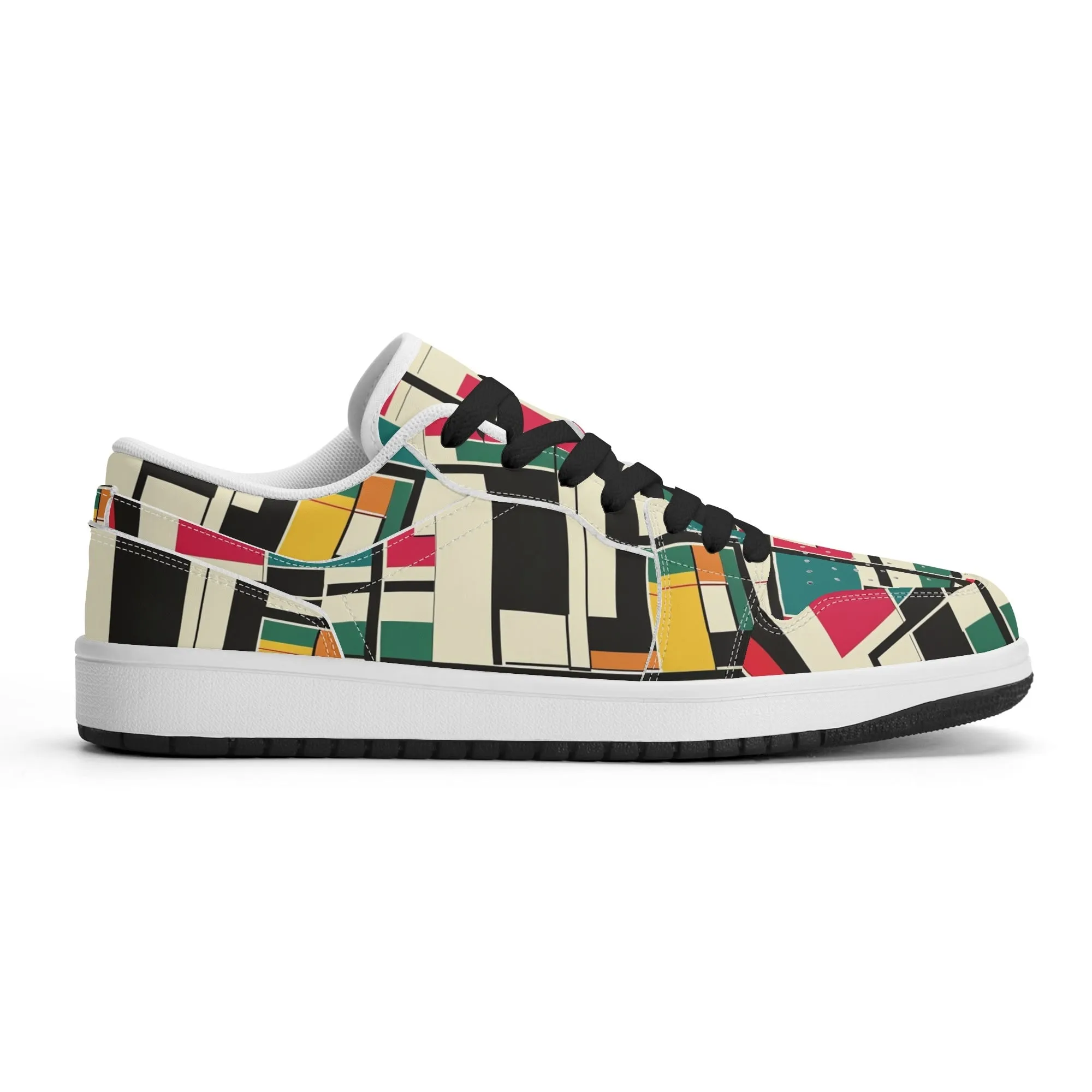 Geometry v2 Low Top Leder Sneaker für Herren