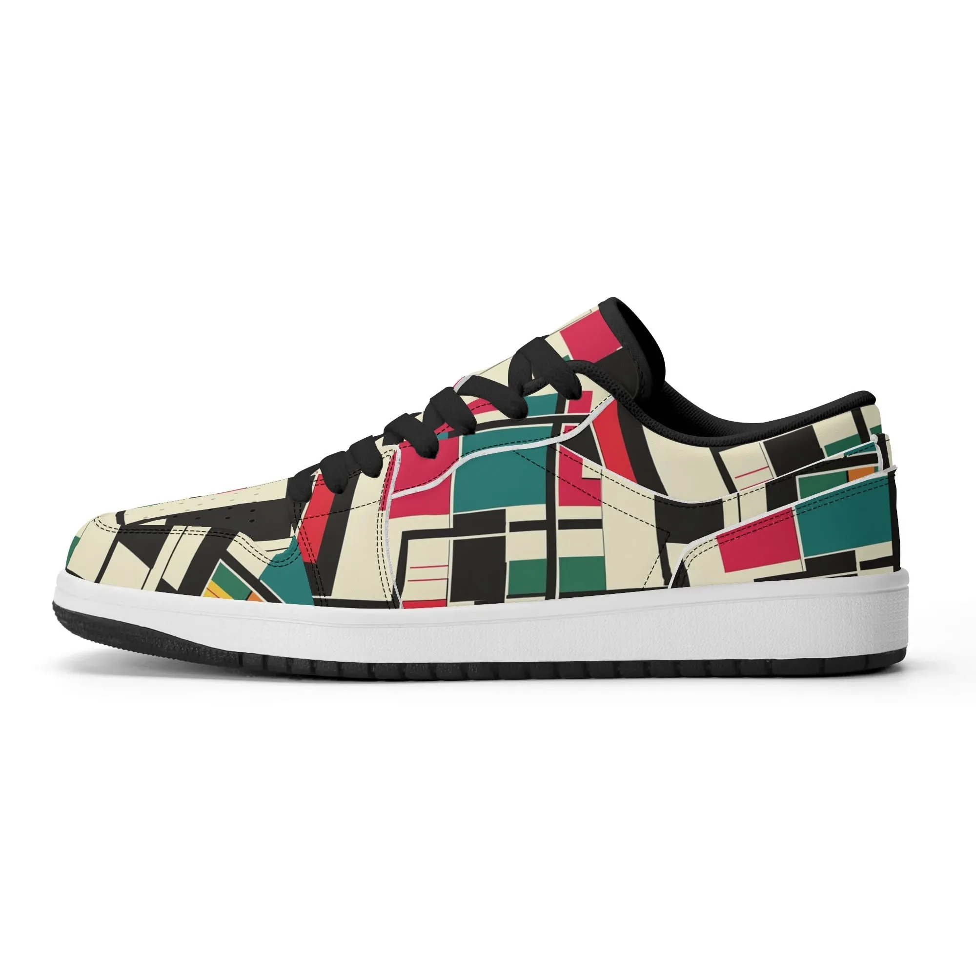 Geometry v2 Low Top Leder Sneaker für Herren