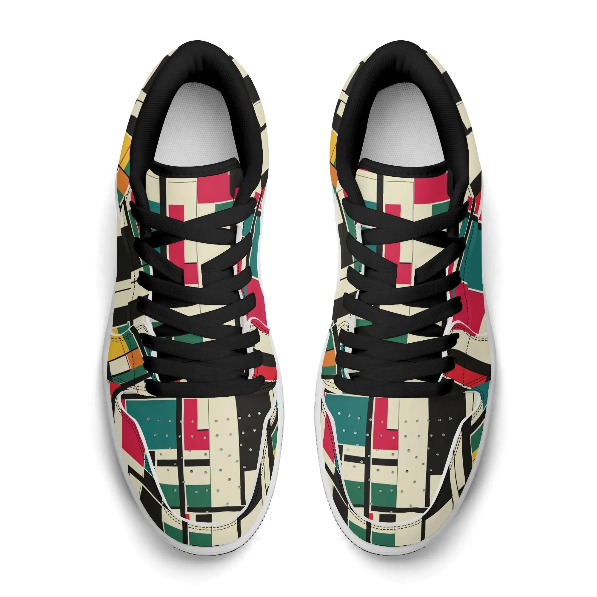 Geometry v2 Low Top Leder Sneaker für Herren