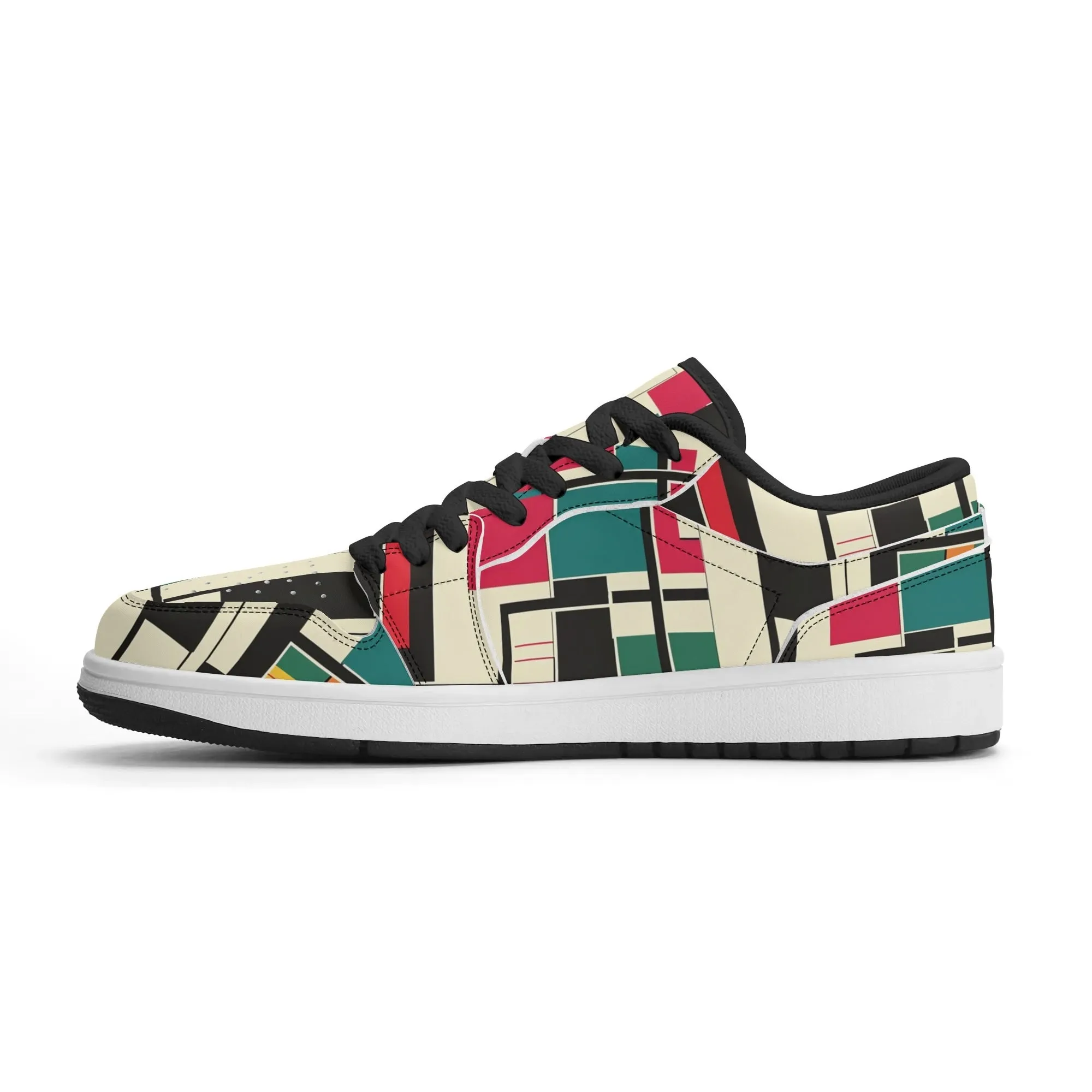 Geometry v2 Low Top Leder Sneaker für Herren