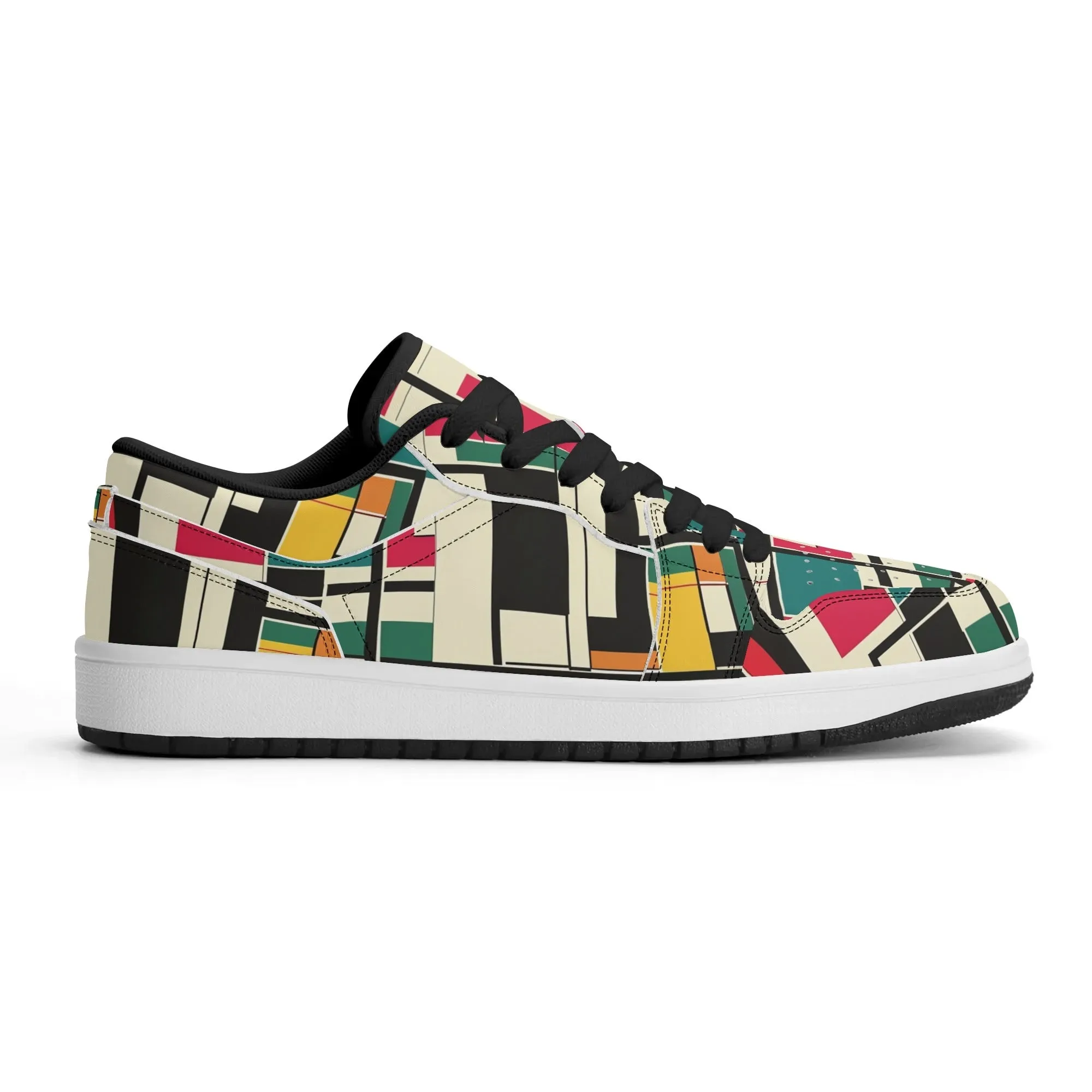 Geometry v2 Low Top Leder Sneaker für Herren