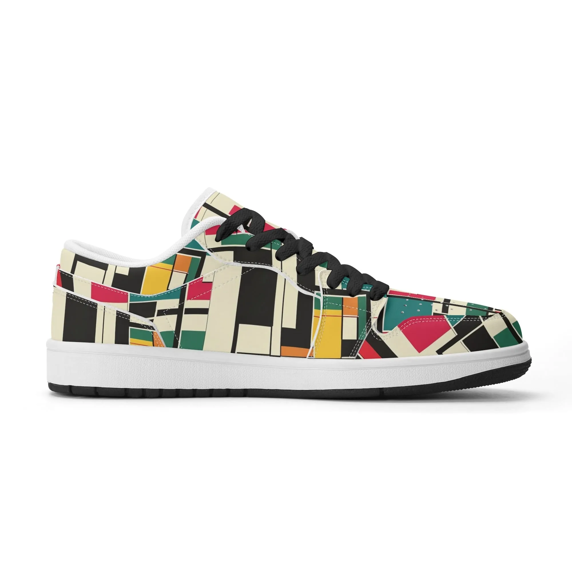 Geometry v2 Low Top Leder Sneaker für Herren
