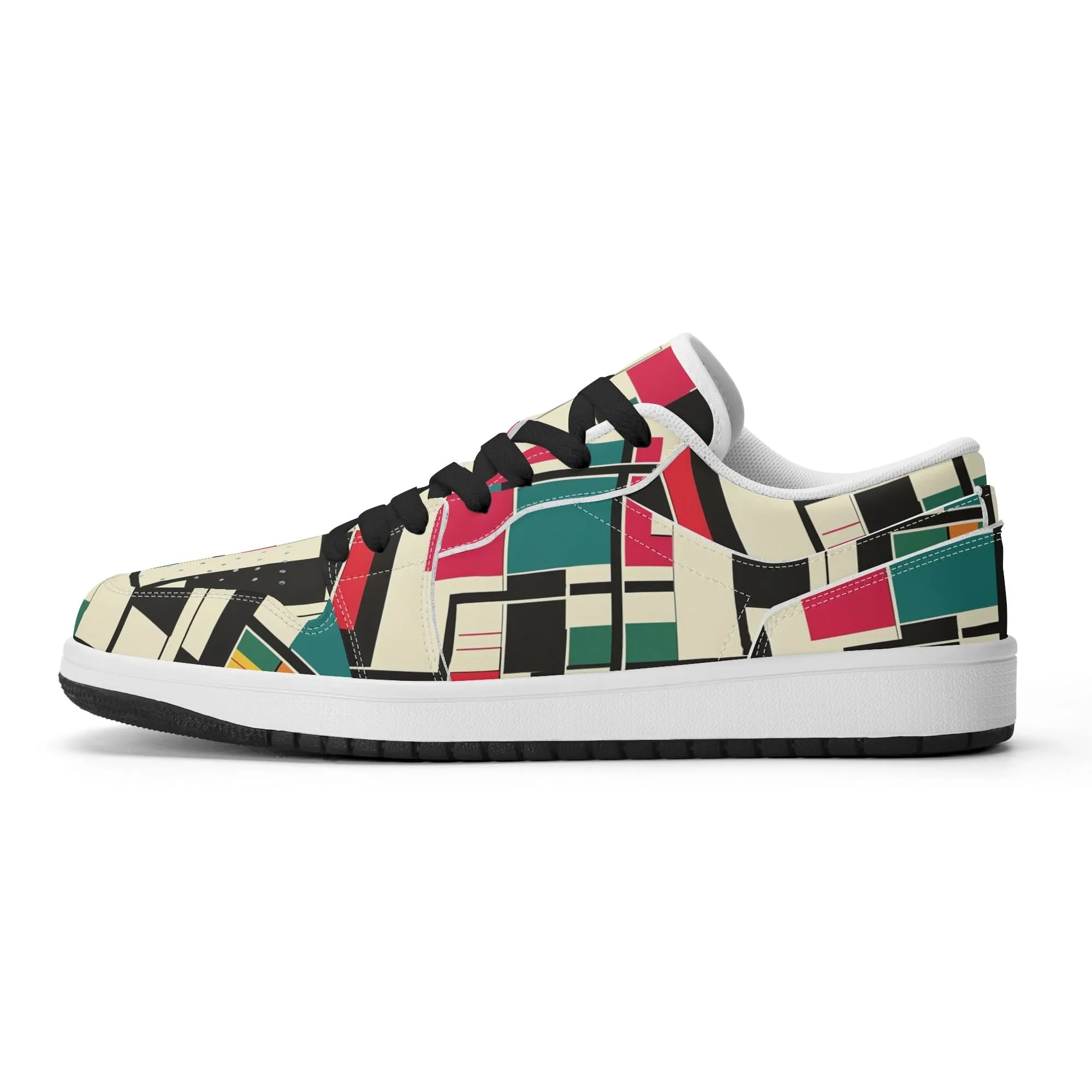 Geometry v2 Low Top Leder Sneaker für Herren