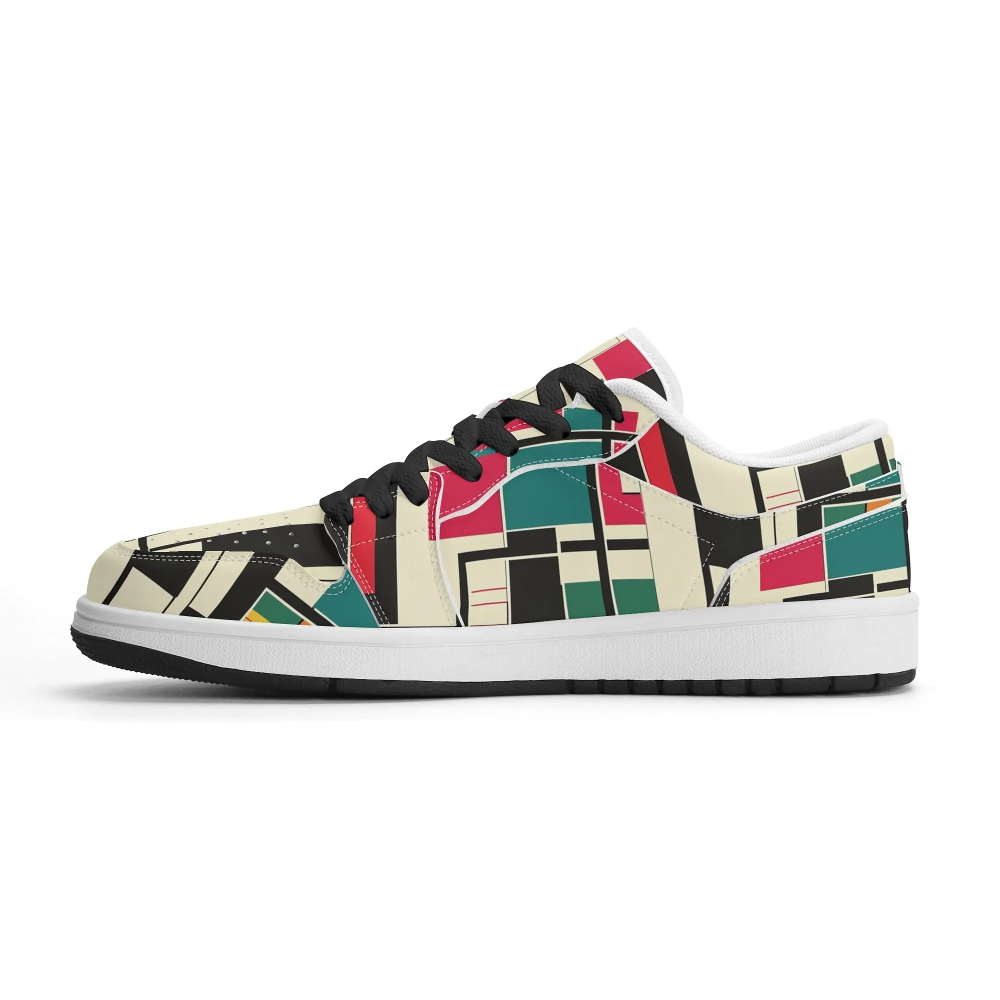 Geometry v2 Low Top Leder Sneaker für Herren