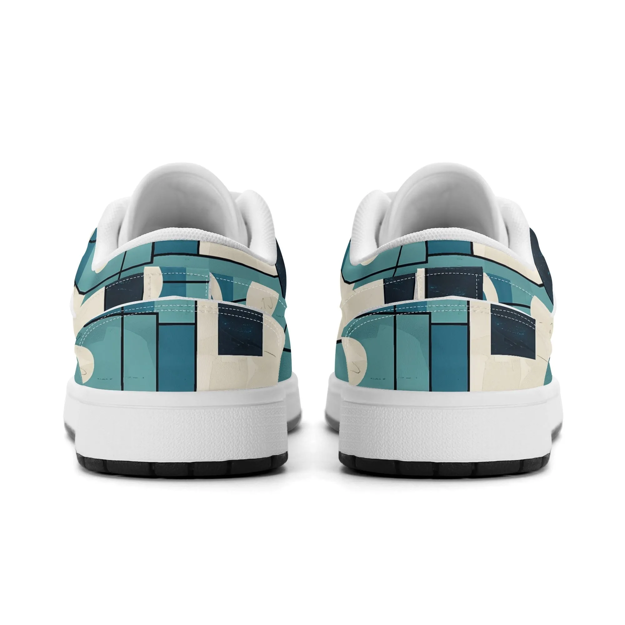 Geometry v3 Low Top Leder Sneaker für Herren