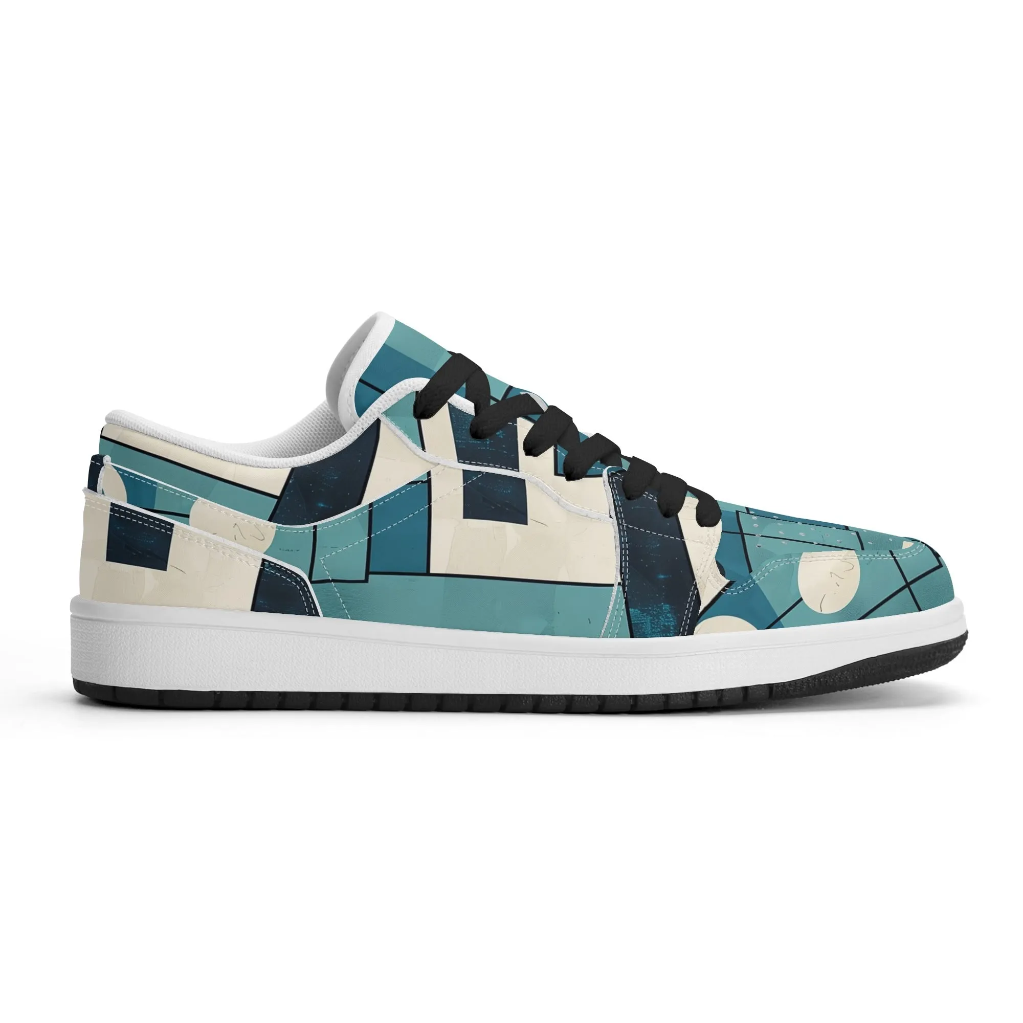 Geometry v3 Low Top Leder Sneaker für Herren