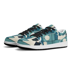 Geometry v3 Low Top Leder Sneaker für Herren