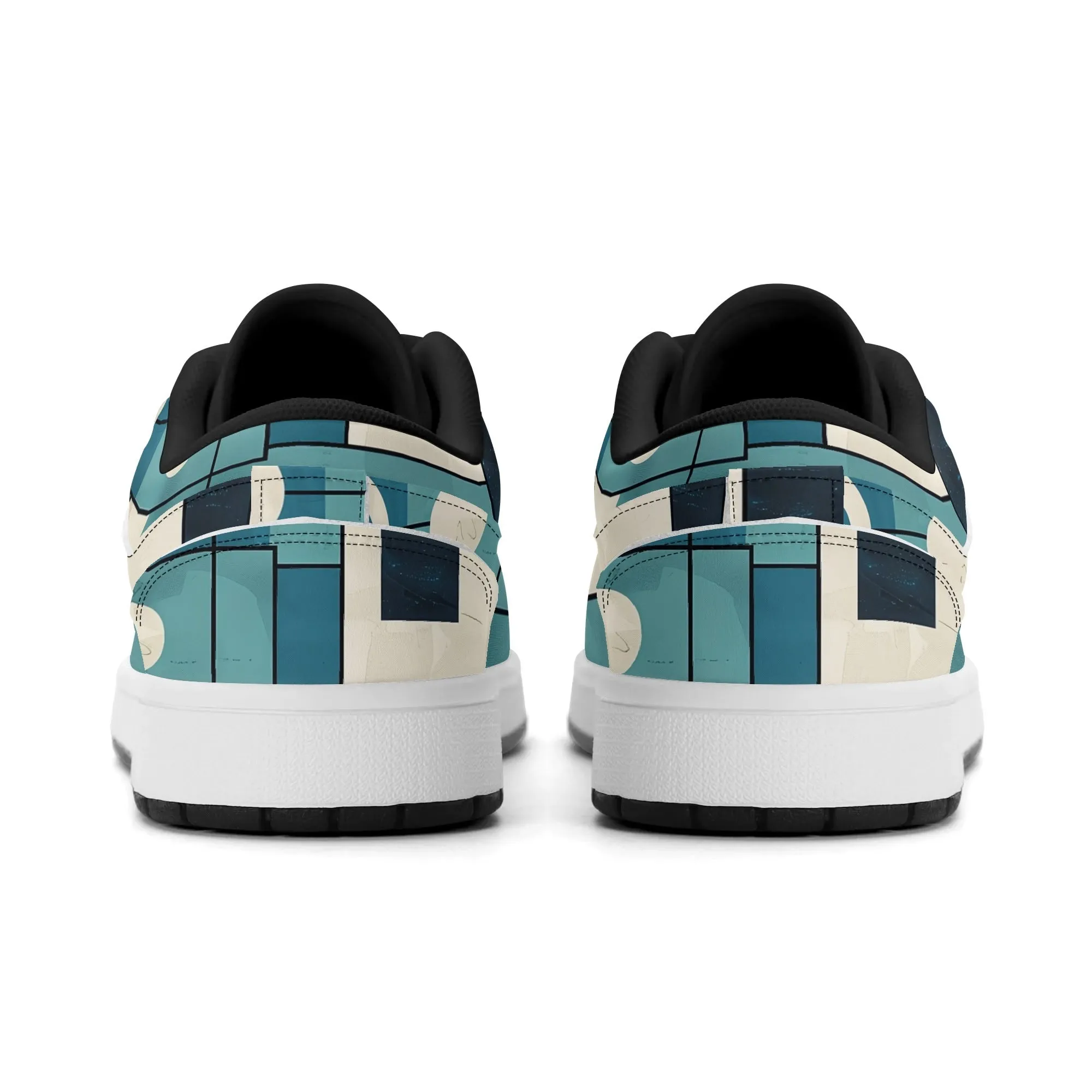 Geometry v3 Low Top Leder Sneaker für Herren