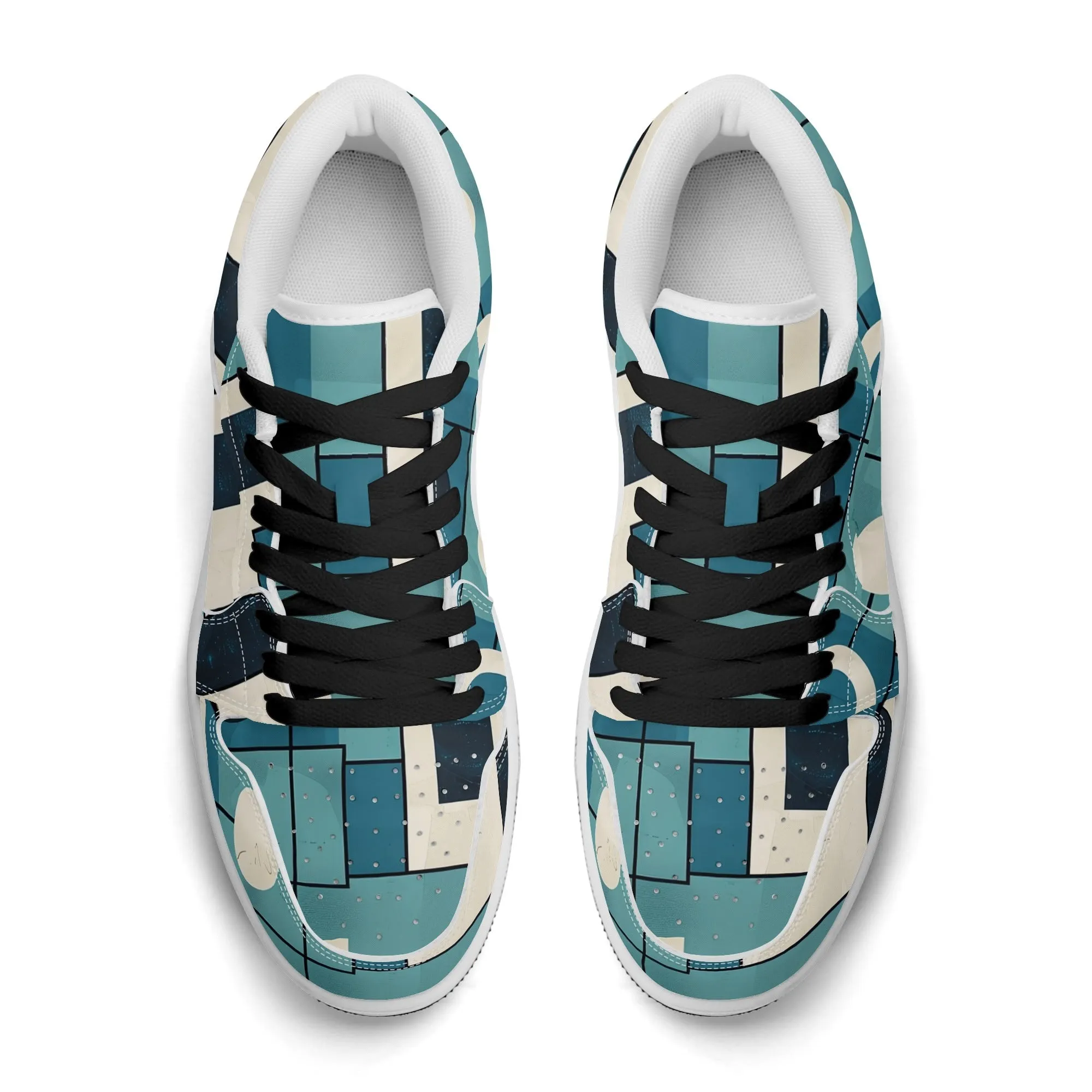 Geometry v3 Low Top Leder Sneaker für Herren
