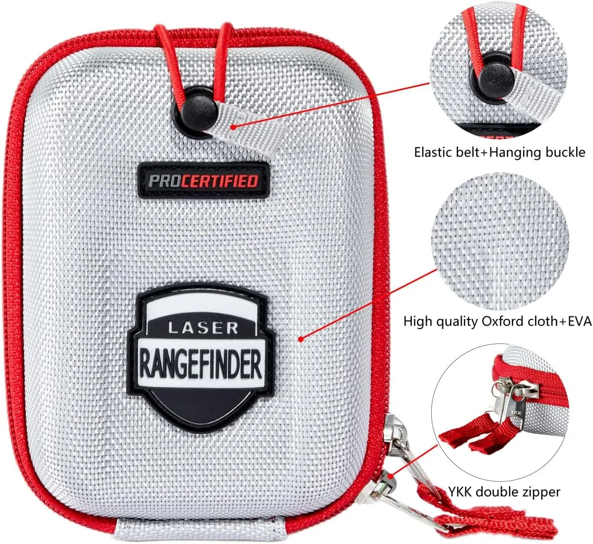Golf Rangefinder Hard Shell Carry Case Box EVA Bag Compatible with Callaway 300 Pro & Bushnell V6 V5 V4 V3 V2 Pro X2 XE Or Others Rangefinder