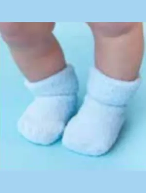 Gripper Socks - Oxford Blue132 Baby 0-12m 75429