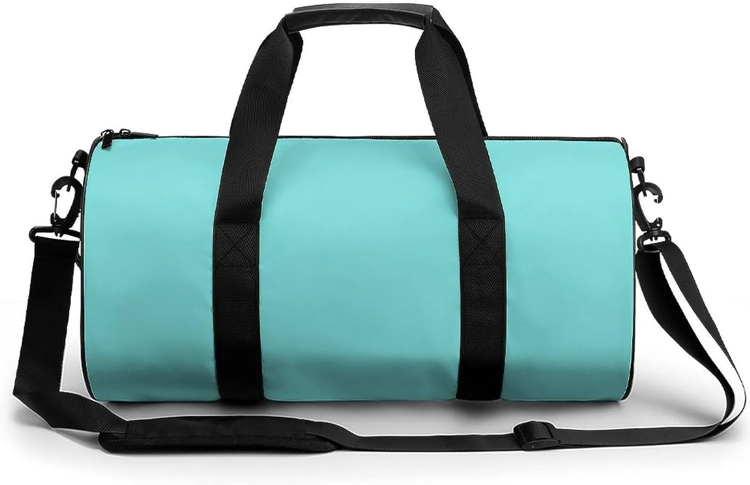 Gym Bag 17in for Men Women, Waterproof Foldable Sports Organizer, Durable Workout Travel Duffle Bag, Robins Egg Blue-460