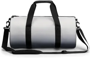 Gym Bag 17in for Men Women, Waterproof Foldable Sports Organizer, Durable Workout Travel Duffle Bag, Twilight Horizon Gradient-1377