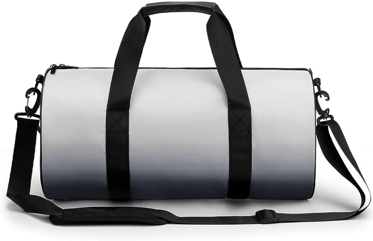 Gym Bag 17in for Men Women, Waterproof Foldable Sports Organizer, Durable Workout Travel Duffle Bag, Twilight Horizon Gradient-1377