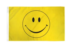 Happy Face (Yellow) 3x5ft DuraFlag