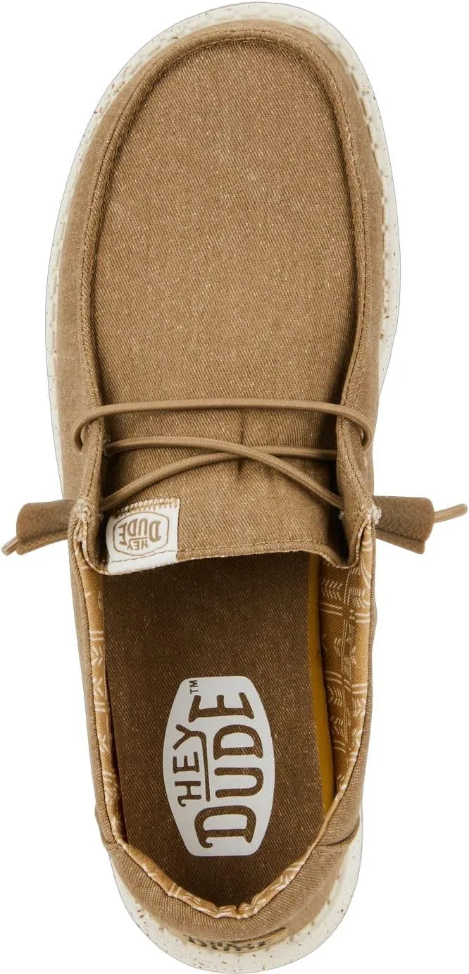 Hey Dude Women's Wendy Chambray Lace-Up Loafer