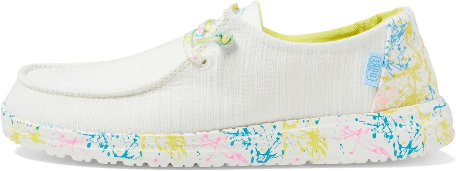HEYDUDE Wendy Funk Surf Baja, Women’s Shoes, Women’s Slip-on Loafers, Comfortable & Light-Weight