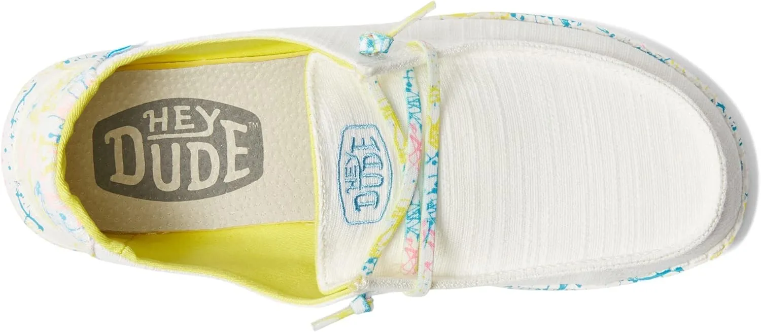 HEYDUDE Wendy Funk Surf Baja, Women’s Shoes, Women’s Slip-on Loafers, Comfortable & Light-Weight