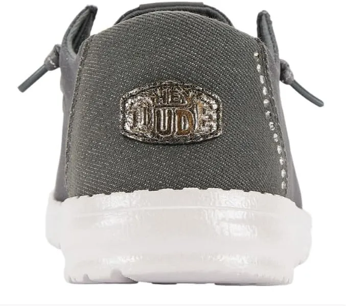 HEYDUDE Wendy Stardust, Women's Shoes, Slip-on Loafers, Comfortable & Light-Weight