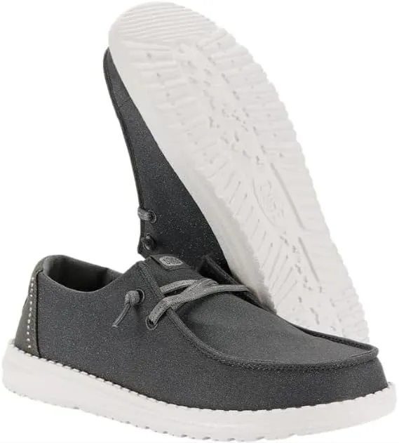 HEYDUDE Wendy Stardust, Women's Shoes, Slip-on Loafers, Comfortable & Light-Weight