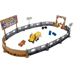 High-capacity Disney Cars Smash Pixar Crash Crazy Derby Playset 3 8 and Supportive policies Crashers