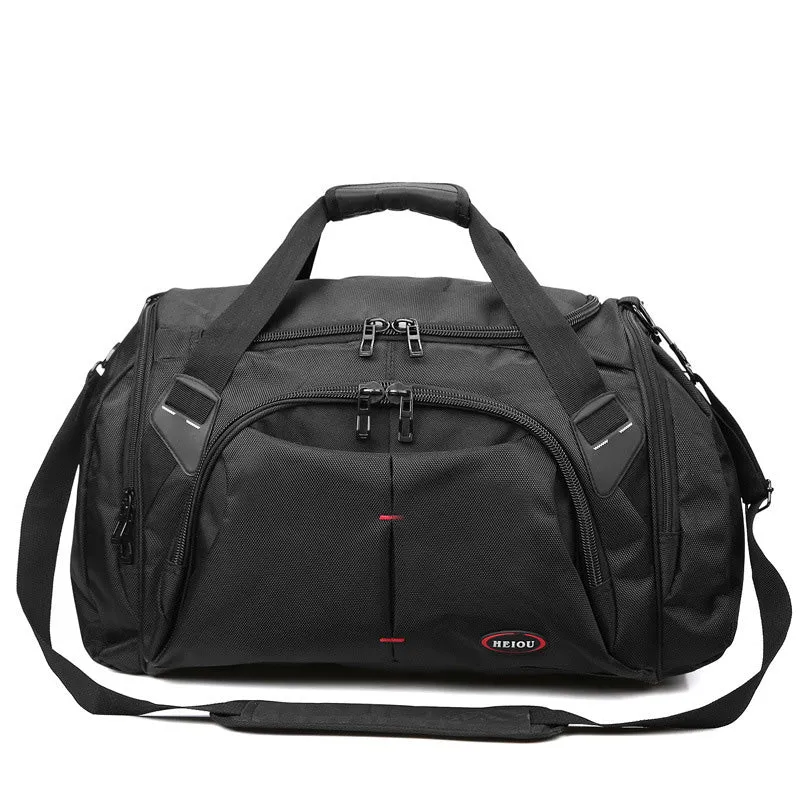 High Quality Portable Large Capacity Oxford Canvas Sports Bag Unisex Water Resistant Sports Bag