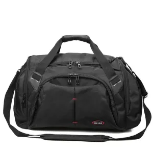 High Quality Portable Large Capacity Oxford Canvas Sports Bag Unisex Water Resistant Sports Bag