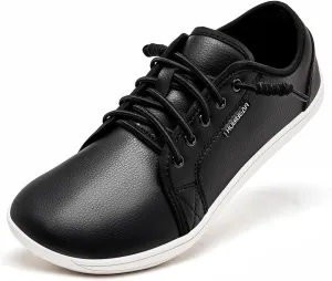 HOBIBEAR Womens Mens Wide Minimalist Barefoot Sneakers Zero Drop Slip on Shoes Lightweight Comfortable