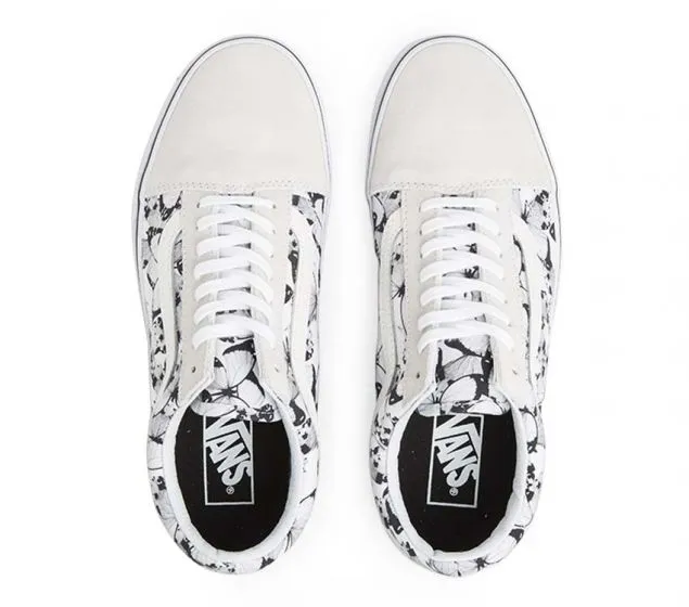 Hot-ticket item | OLD VANS WHITE BLACK (BUTTERFLY) TRUE 7月24日 support | SKOOL