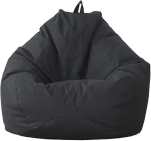 Immerse Yourself in Oxford Cloth Bean Bag Bliss Unfilled Covers Tailored for Adults and Kids Soft Toy Storage Magic Machine Washable Marvel Black-M