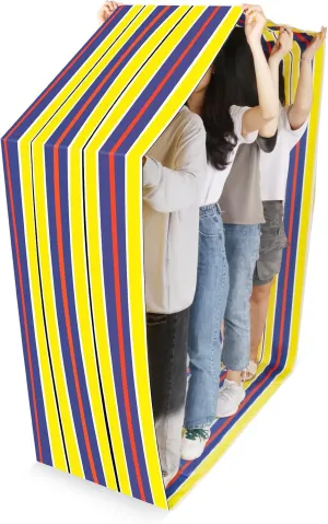 Indoor Outdoor Teamwork Carnival Games for Adults Kids Family Field Day Backyard Birthday Party Games, Fun Group Activity Playing Run Mat