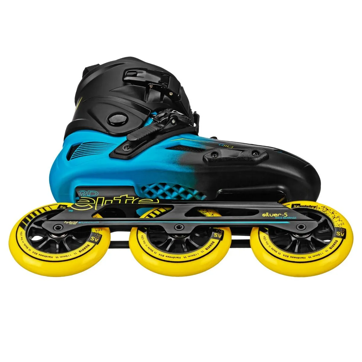 Inline Skates - Alpha 110mm 3-wheel - Sizes Mens US 7-13