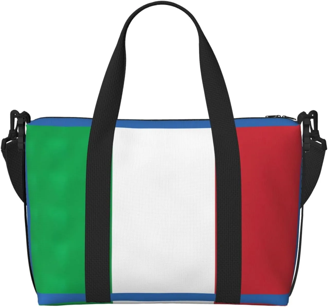 italy flag Personal Item Travel Bags for Women - Durable Travel Duffel Bags, Gym Bags for Overnight Trips