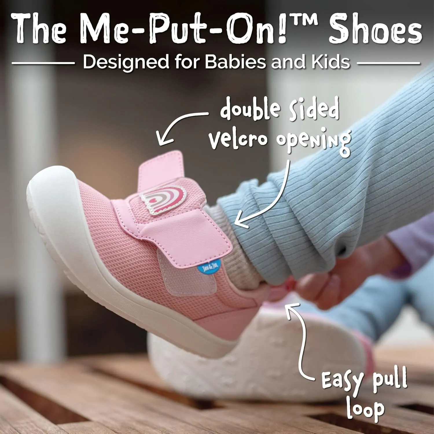 JAN & JUL Easy-On Toddler Shoes
