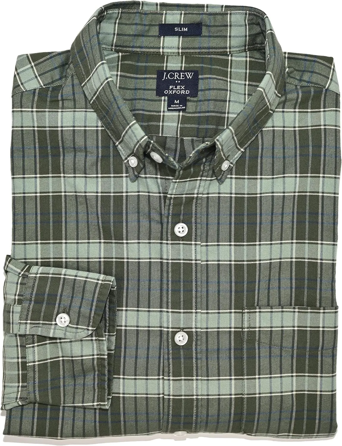 J.Crew Mercantile Men's Slim-Fit Long Sleeve Flex Oxford Shirt