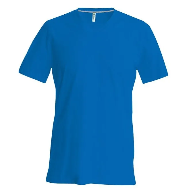 Kariban Men's Short-Sleeved V-Neck T-Shirt