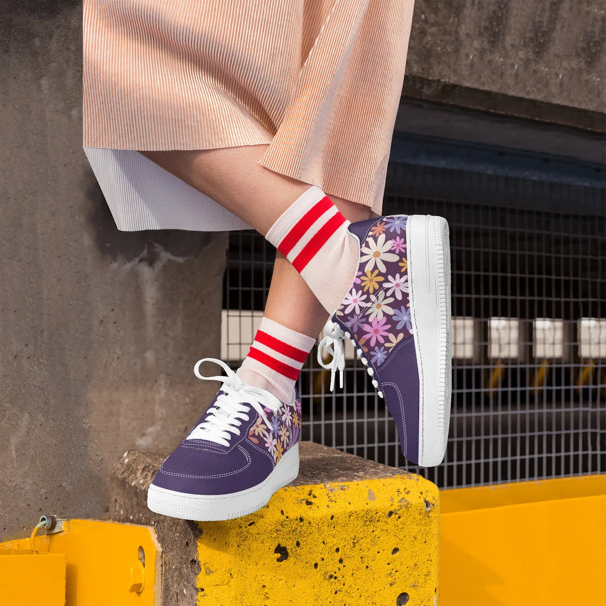Kasumi Mist Purple Low Top Unisex Sneaker