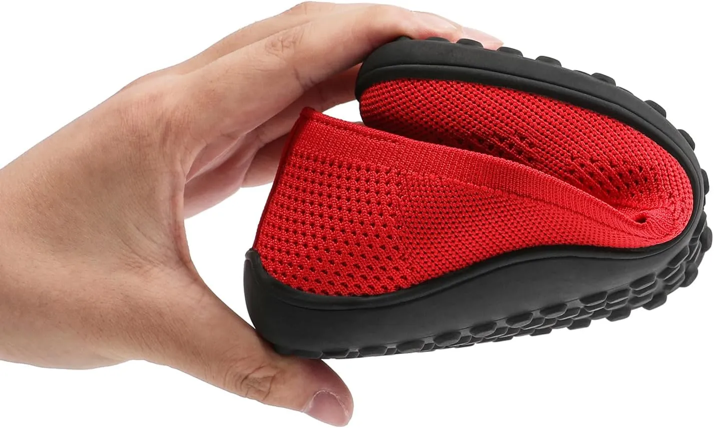 KBZone Women's Flats Slip on Ballet Flats Wide Toe Box Comfortable Walking Shoes